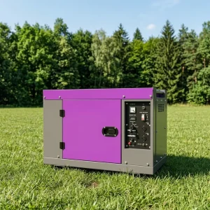 Silent Type Diesel Generator Air-Cooled 50/60Hz 3000rpm Single Phase Auto Open Frame for Home