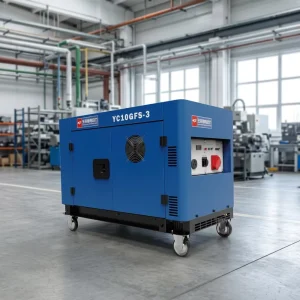 Silent Type Diesel Generators 2.8KW-18KW Auto Start Open Frame ATS 50Hz Generator Set