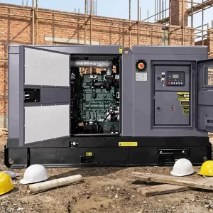 Silent Type Electric Power Generator 20KW 30KVA 50KVA 100KVA Diesel AC Single Phase with Auto & Remote Start