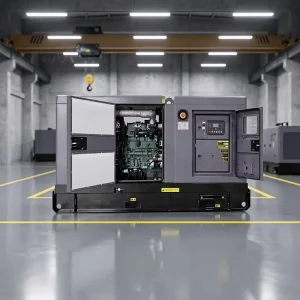 Silent Type Electric Power Generator 20KW 30KVA 50KVA 100KVA Diesel AC Single Phase with Auto and Remote Start