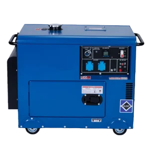 Silent Type Low Noise 9.5KW Diesel Generator 1 Phase 3 Phase 12V DC Electric Start Air Cooled Outdoor Use