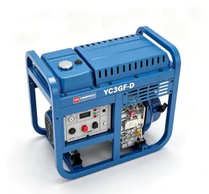 Silent Type Open Frame 3KW 3.0KW Portable Diesel Generator Set AVR Single Phase 230V Air Cooled CP178FE Manual Electric Start