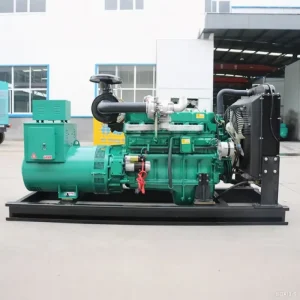 Silent Type Open Frame Diesel Generator 3 Phase 400V 50Hz Auto Start Remote Start Soundproof Stable Power Supply