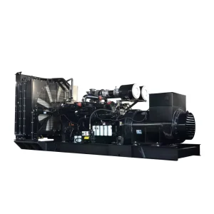Silent Type Open Frame KTA38 880kVA 700kW Diesel Generator with ATS 50Hz 1800 RPM Remote Control