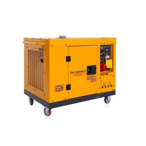 Silent Type Portable Diesel Generator 12kW 15KW 30kW Strong Output Backup Power Household Commercial Soundproof Diesel Generator