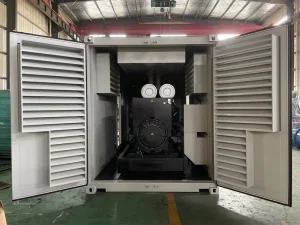 Silent Water Cooled 200kW 250kVA Three Phase Diesel Generator Set Building Construction Standby Power