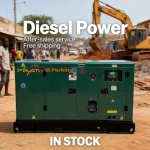 Silent diesel generator Sets Of 50 100 300 500 800 KW For Use As Primary And Backup Units In Outdoor Hospitals Of Mining Sites