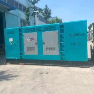 Silent1000 Kva Diesel Generator Alternator Portable 50Hz 60Hz Frequency Three Phase 3-100KW Rated Power 400V-230V-12V