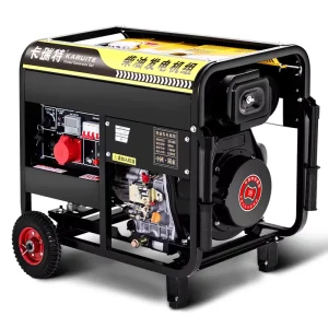 Single Cylinder Air cooled Diesel Generator 10KW 10kW 380V 230V 12V DC Electric Start Mini Genset Home Residential Use