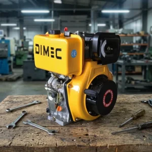 Single Cylinder Diesel Engine 186FA Air Cooled 4 Stroke Diesel Motor with Electric Start