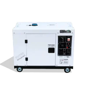 Single Phase 10KW Low Noise Air Cooled Diesel Generator Set 220V CN Origin None Starting System Rated Current