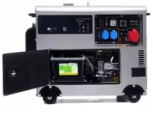 Single Phase 12V DC Electric Start 50/60Hz 1800 RPM Water Cooling System Fuel Saving Portable Diesel Remote Control