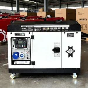 Single Phase 15kva Diesel Generator Auto Start Portable Standby Power Silent Type with ATS Available