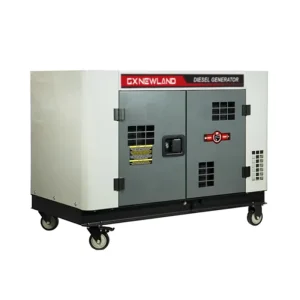 Single Phase 2 Cylinders V Type Air Cooled Diesel Engine 12000 Watts Portable Generator