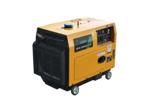 Single Phase 220V 50Hz 6kva Silent Type Diesel Generator with ATS