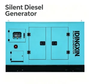 Single Phase 3 Phase 15kW 20kVA Silent Diesel Generator Set Soundproof for Alternative Energy