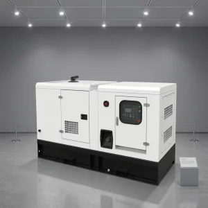 Single Phase 50 60Hz Silent Diesel Generator Power Range with ATS Option Sound Proof Options