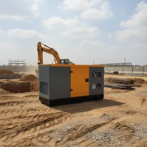 Single Phase 60kVA Silent Diesel Generator Set for Engine Electric Auto Start 1500rpm Overvoltage Overload Short Circuit