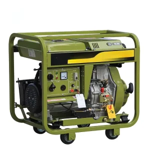 Single Phase Open Frame Portable Diesel Engine Welding Generator 1800 RPM Household Power Smartgen Controller