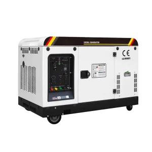 Single Phase Output 220V/230/240V Rated Voltage Enclosed Diesel Generator Three Phase Voltage 380V/400V/415V 20KVA