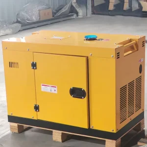 Single Phase Silent Diesel Generator Set 220V 50Hz Auto Start DC 24V 4 Protection 4 Stroke Air Cooled Home High Quality