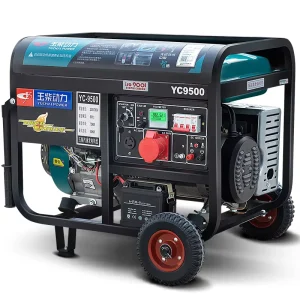 Single Phase Silent Type Auto Start Mobile Diesel Engine Generator with Open Frame for House Use