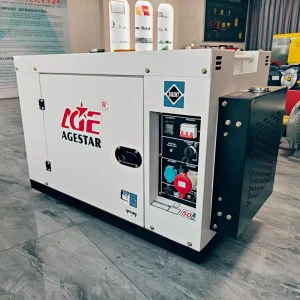 Single/Three Phase 11kva 12kva Single Cylinder Water Cooled Diesel Generator Set 11kw 12kw