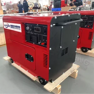 Single Three Phase Silent Diesel Generator 50/60Hz 10kVA 12kVA 8kVA 6kVA 15KVA Soundproof 10kW Home Use Standby Diesel Generator