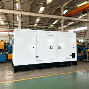Single Three Phase Silent Diesel Generator Set Home Electric 20kva to 80kva 400V Rated with Auto Start Function