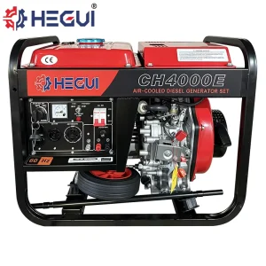 Single-cylinder Air-cooled Household Standby Power Supply Emergency Power Generation Equipment for 3KW Generator Set