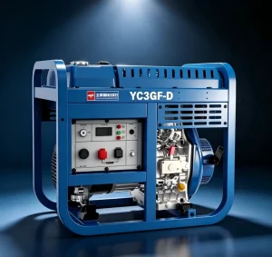Small 3KW Diesel Generator Single Phase YC3GF-D Air Cooled Engine Electric Manual Start Portable Open Frame Generator Set