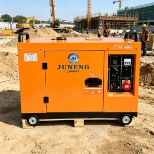 Small 5KW 6KW 8KW 10KW Low Power Single Cylinder Air Cooled 220/380V Diesel Generator Set for Household