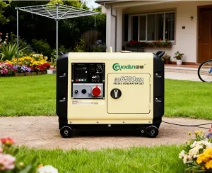 Small 6kW Portable Silent 3 Phase Diesel Generator with Auto Start ATS All Copper Alternator 127V 50 60Hz for Mexico