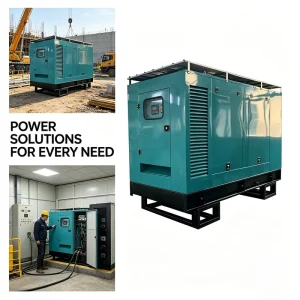 Small Home Use Silent Diesel Generator 30kva 40kw 50kw 60kw 70kva 80kva 110v 240v 50 60Hz Silent Diesel Generator Set