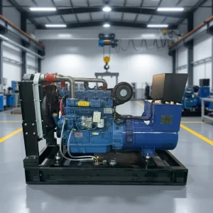 Small Household Breeding Equipment Diesel Generator Set Water Cooled 30-50kw Standby Remote Control Start 1800 RPM 380V 220V