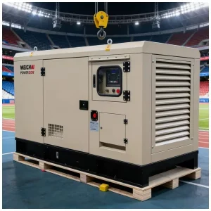 Small Household Hot Selling Portable 220V 400V 20 80KW 60Hz Open Frame ATS Silent Diesel Generator Set
