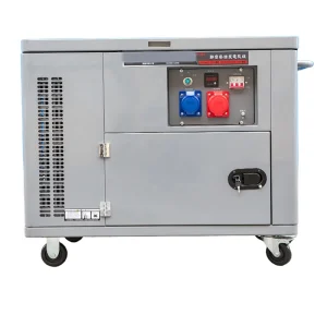 Small Household Portable 220V Single Phase Diesel Silent Generator Set ATS 12.5KW Standby 12V DC Electric Start Remote Control