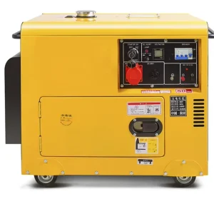 Small Household Use Diesel Generator Set 5KW/6KW/8KW/10KW Low Power Single-cylinder Air-cooled 220/380V Rated Current None Place