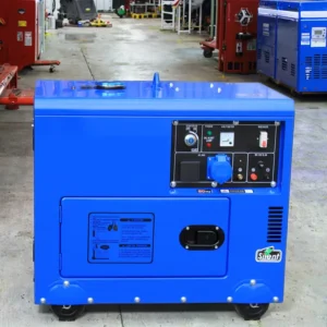 Small Mini 3kw 5kw 7kw Silent Diesel Generator Set 1500rpm Speed Single Phase 10kw Rated 220v 400v Output Super Quiet 50 60hz