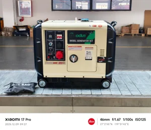 Small Portable 6kw Super Silent diesel Generator 220v 50hz Applicable to Chile Diesel Generator Air Cooled for Industrial