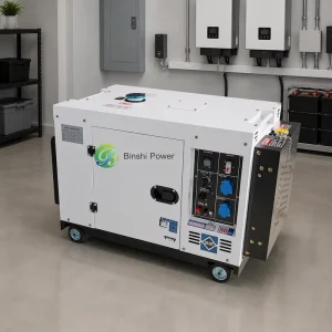 Small Portable Diesel Genset 5/6/7/8/9/10/11KW 50/60hz 110V-440V Water Cooled Diesel Generator Set for House