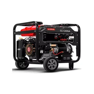 Small Portable Household 3KW Single phase 220V 380V Dual Voltage 4 stroke Diesel Gasoline Generator with PE Panel