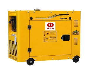 Small Power 7KW Silent Type Diesel Generator with Auto Start Single Phase Portable Design Copper Winding