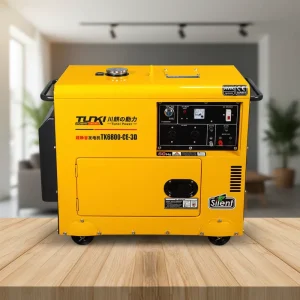 Small Power Diesel Generator Open Type with Auto Start Remote Start 1800 RPM AC Single Phase Silent for Home Use