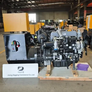 Small Power and Low Fuel 20kw 100kw Open Frame Diesel Generator Set Durable Industrial Electric Genset
