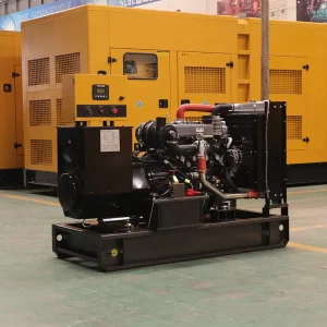 Small Power and Low Fuel Consumption Diesel Generator Set with Shangchai Engine for Home Shop and School Use