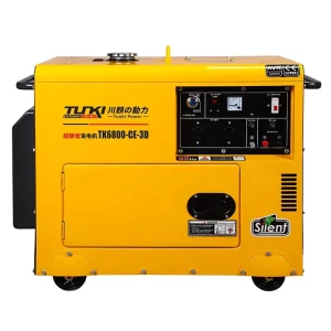 Small Silent 5 8kw Single Phase Diesel Generator 7kW 10kVA Dual Voltage 220V for Emergency Supplies for Bidding