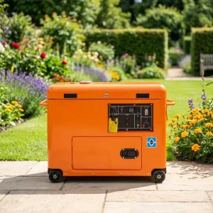 Small Silent Air Cooled Diesel Portable Generator 50 60Hz Single Three Phase 480V AC Single Phase