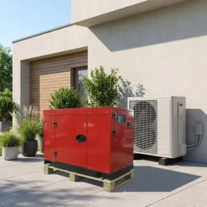Small Silent Diesel Generator Set 10-20kw Single/Three Phase with ATS Remote Start Marathon Alternator Engine Mobile Type