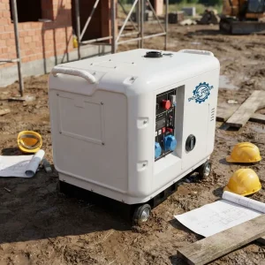 Small Super Silent Diesel Generator 5KVA 8KVA 10KVA 12KVA 15KVA Air Cooled with ATS 12 24V Alternator